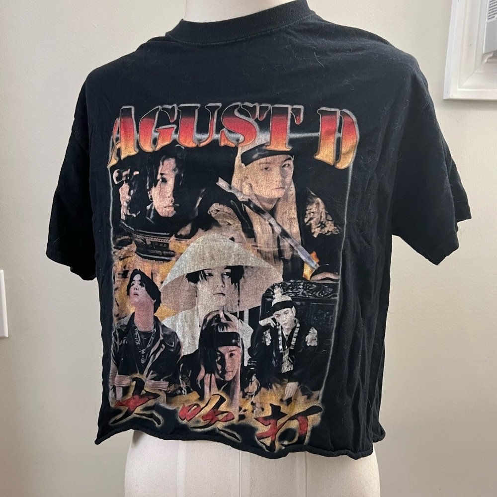 Agust D crop Top - Medium Fit